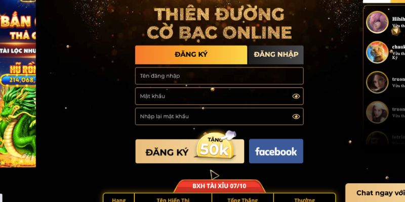 Một số lưu ý đăng nhập tài xỉu online
